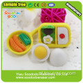 Grupo de alimentos Shaped Eraser Toy, Cute eraser Stationery Gift